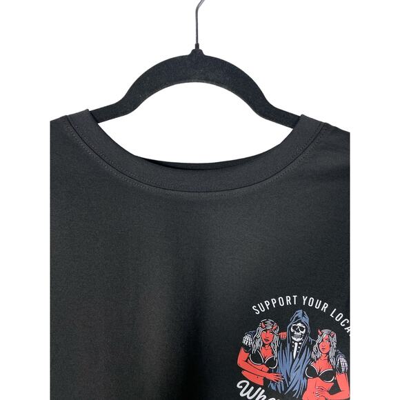 New Men's "support" t-shirt size Large Novalty Motorcycle - Picture 3 of 5